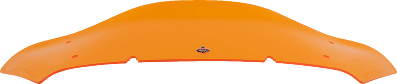 KLOCK WERKS Kolor Flare® Windshield - 6-1/2" - Orange - '23-'25 FLHX KWW-01-0742