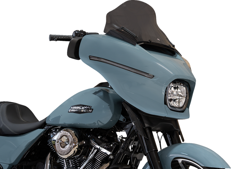 KLOCK WERKS Flare® Windshield - 12" - Dark Smoke - FLHX KWW-01-0762-DS