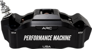 PERFORMANCE MACHINE (PM) Radial Mount Caliper - Front Left - Black Anodized 0052-2427-MB