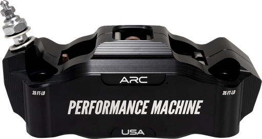 PERFORMANCE MACHINE (PM) Radial Mount Caliper - Front Left - Black Anodized 0052-2427-MB