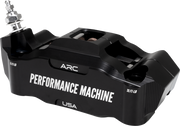 PERFORMANCE MACHINE (PM) Radial Mount Caliper - Front Left - Black Anodized 0052-2427-MB