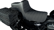 SLYFOX High Noon Seat - Vinyl - Classic Stitch - Black Logo - Black Stitch - XL '04-'22 4709A-SlyFox