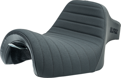 SLYFOX High Noon Seat - Vinyl - Classic Stitch - Black Logo - Black Stitch - XL '04-'22 4709A-SlyFox