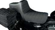 SLYFOX High Noon Seat - Vinyl - Classic Stitch - Black Logo - Black Stitch - XL '04-'22 4709A-SlyFox