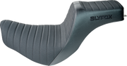 SLYFOX High Noon Seat - Vinyl - Classic Stitch - Black Logo - FL/FX '18-'24 4701A-slyfox