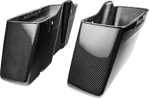 SLYFOX Saddlebag Bottoms - Carbon Gloss - FL '14-'23 1020-SBTC-G