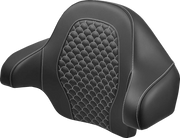 SADDLEMEN Tour Pak - Dragon Scale - White Stitch - FLH/FLT '14-'24 814-07-15506