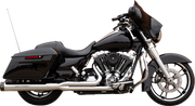 S&S CYCLE 2-into-1 Sidewinder Exhaust System - 50 State - Chrome - Touring '07-'16 550-0771