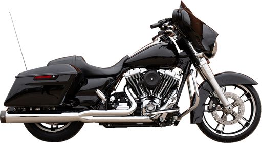 S&S CYCLE 2-into-1 Sidewinder Exhaust System - 50 State - Chrome - Touring '07-'16 550-0771