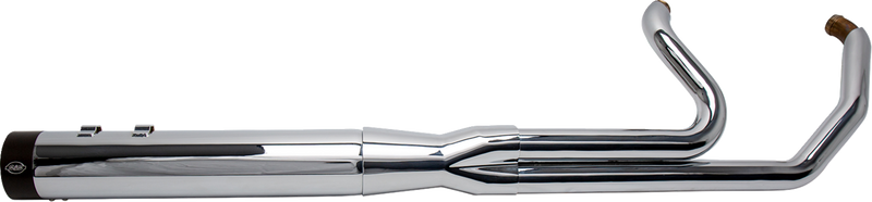 S&S CYCLE 2-into-1 Sidewinder Exhaust System - 50 State - Chrome - Touring '07-'16 550-0771