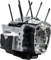 S&S CYCLE Crankcase - MK-Series "B" - Black - M8 Softail 310-1326