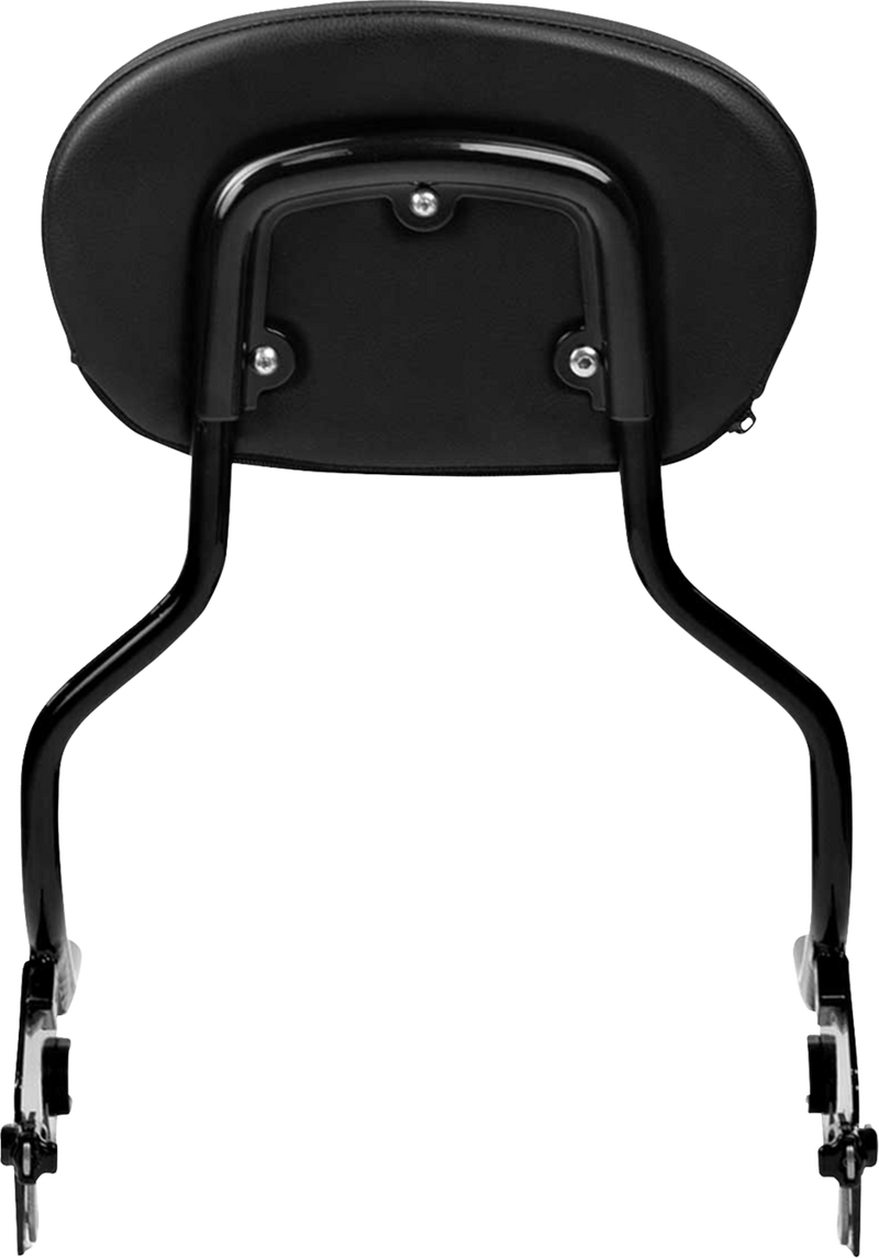 SADDLEMEN Sissy Bar Pad Bracket - Black 15725B