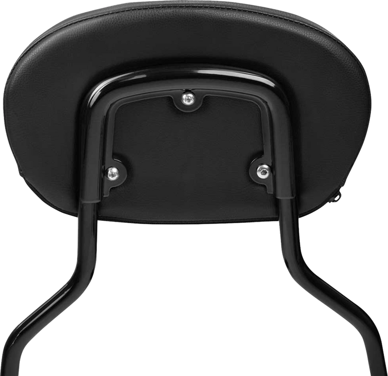 SADDLEMEN Sissy Bar Pad Bracket - Black 15725B