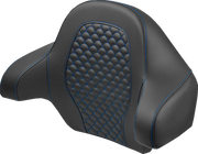 SADDLEMEN Tour Pak - Dragon Scale - Blue Stitch - FLH/FLT '14-'24 814-07-15501