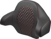 SADDLEMEN Tour Pak - Dragon Scale - Red Stitch - FLH/FLT '14-'24 814-07-15504