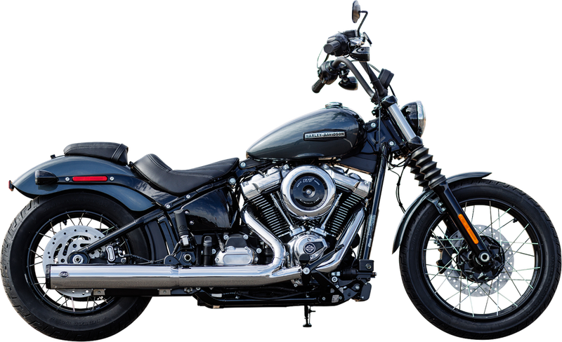 S&S CYCLE Grand National Slip-On Muffler - 50 State - 4" Chrome - M8 Softail 550-1160