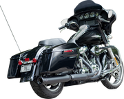 S&S CYCLE 2-into-1 Swindler Exhaust Conversion Kit - 4" - Black - M8 Touring 550-1139