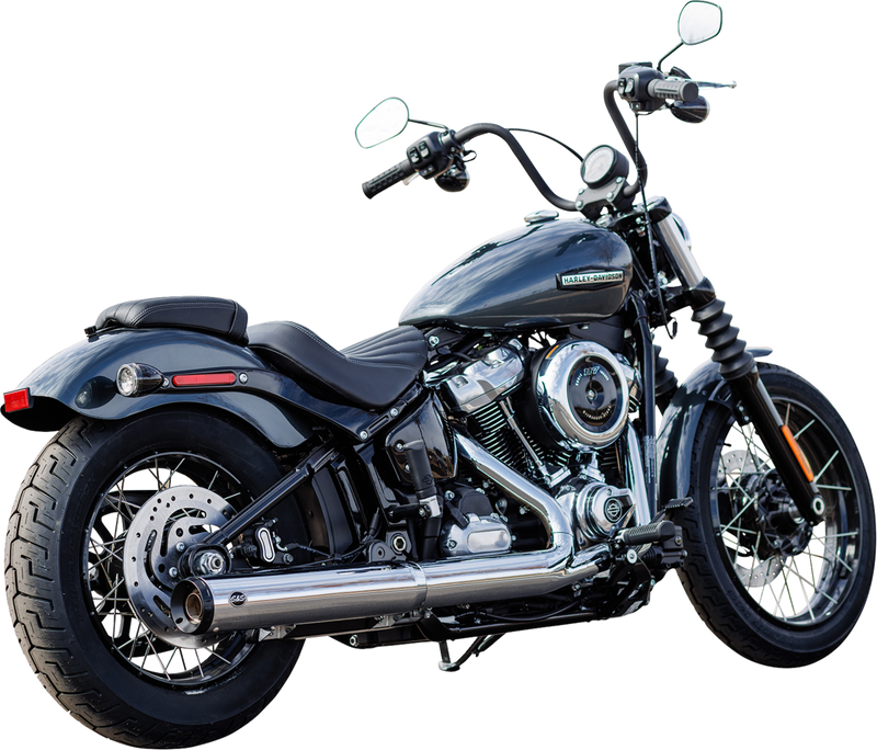 S&S CYCLE Grand National Slip-On Muffler - 50 State - 4" Chrome - M8 Softail 550-1160