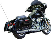 S&S CYCLE 2-into-1 Swindler Exhaust Conversion Kit - 4" - Chrome - M8 Touring 550-1140