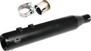 S&S CYCLE 2-into-1 Swindler Exhaust Conversion Kit - 4-1/2" - Black - M8 Touring 550-1141