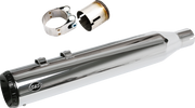 S&S CYCLE 2-into-1 Swindler Exhaust Conversion Kit - 4-1/2" - Chrome - M8 Touring 550-1142