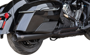 S&S CYCLE 2-into-1 Qualifier Exhaust System - Guardian Black - Race Only - Indian with PowerPlus 550-1131