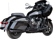 S&S CYCLE 2-into-1 Qualifier Exhaust System - Guardian Black - 49 State - Indian with PowerPlus 550-1133