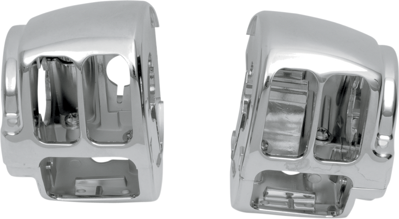 DRAG SPECIALTIES Replacement Right Upper Handlebar Switch Housing - Chrome