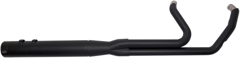 S&S CYCLE 2:1 Exhaust for FL - Black