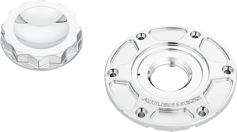 ARLEN NESS 12 Point Gas Cap - Chrome 701-014