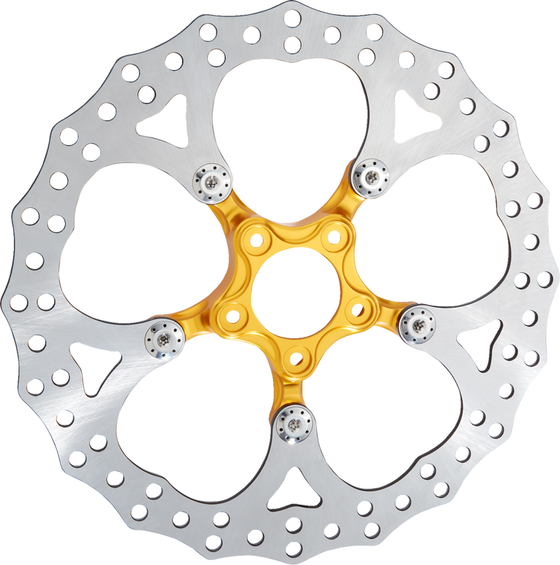 ARLEN NESS Spider Brake Rotor - 12-19/32" - Front - Gold
