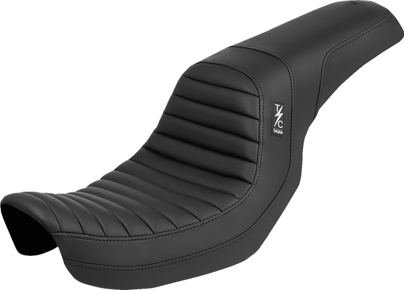 SADDLEMEN Thrashin ' Pro Series Seat - Tuck-n-Roll - Dyna '06-'17 TS80604T