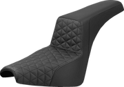 SADDLEMEN Step-Up Seat - Tri-Gripper - Black - FXBB/FXST '18-'25 818-30-179