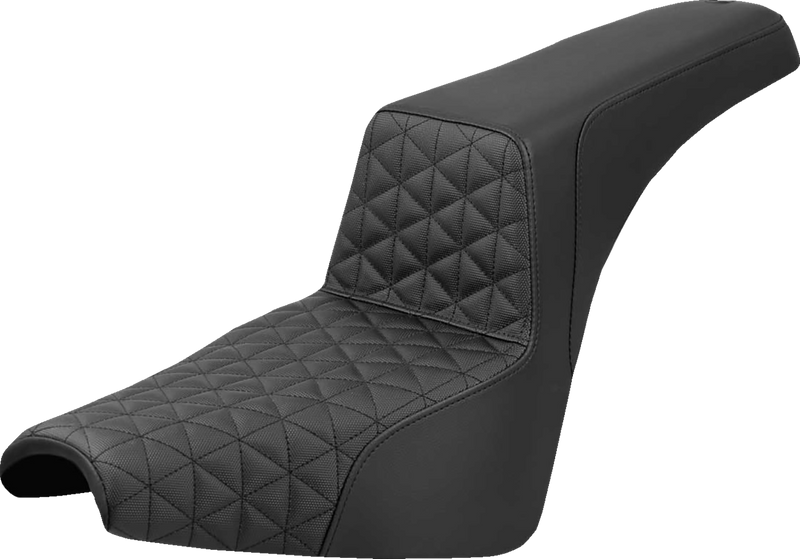 SADDLEMEN Step-Up Seat - Tri-Gripper - Black - FXBB/FXST '18-'25 818-30-179