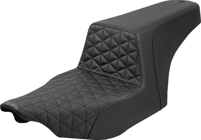 SADDLEMEN Step-Up Seat - Tri-Gripper - Black - FLH/FLT '23-'25 823-07-179