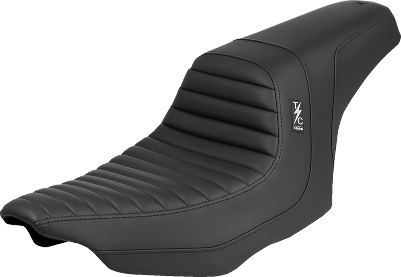 SADDLEMEN Thrashin ' Pro Series Seat - Tuck-n-Roll - FLT/FLH '23-'25 TS82307T