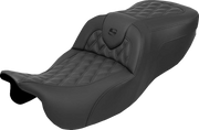 SADDLEMEN Roadsofa* Seat - without Backrest - Lattice Stitch - FLRT/FLTRT '15-'25 815-07-182