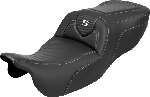 SADDLEMEN Roadsofa* Seat - without Backrest - Carbon Fiber - FLRT/FLTRT '15-'25 815-07-185