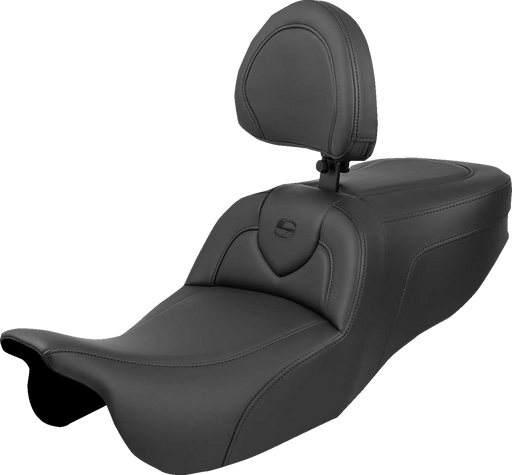 SADDLEMEN Roadsofa* Seat - with Backrest - Plain - FLRT/FLTRT '15-'25 815-07-187BR