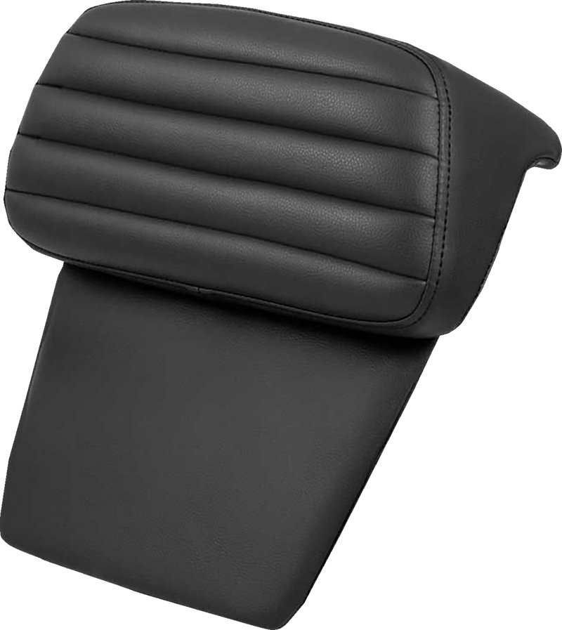 SADDLEMEN Chopped Tour Pak Backrest Pad - Tuck-n-Roll - FLH/FLT '14-'25 814-07-161