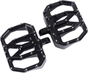 THRASHIN SUPPLY CO. Mini Aggressor Floorboards - Black - Rear TSC-2031-1-D