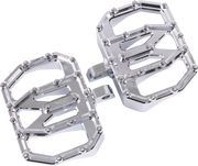 THRASHIN SUPPLY CO. Mini Aggressor Floorboards - Chrome - Rear TSC-2031-3-D