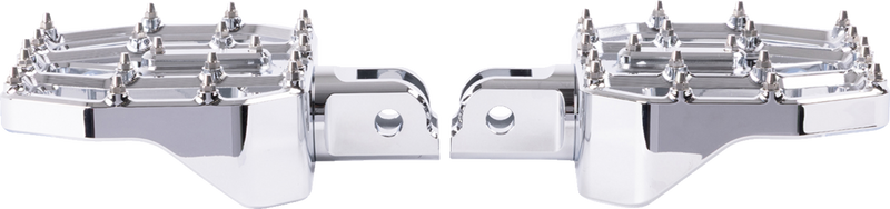 THRASHIN SUPPLY CO. Mini Aggressor Floorboards - Gold - Front TSC-2031-5-SF