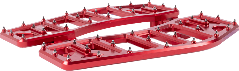 THRASHIN SUPPLY CO. Aggressor Floorboards - Red TSC-2219-2