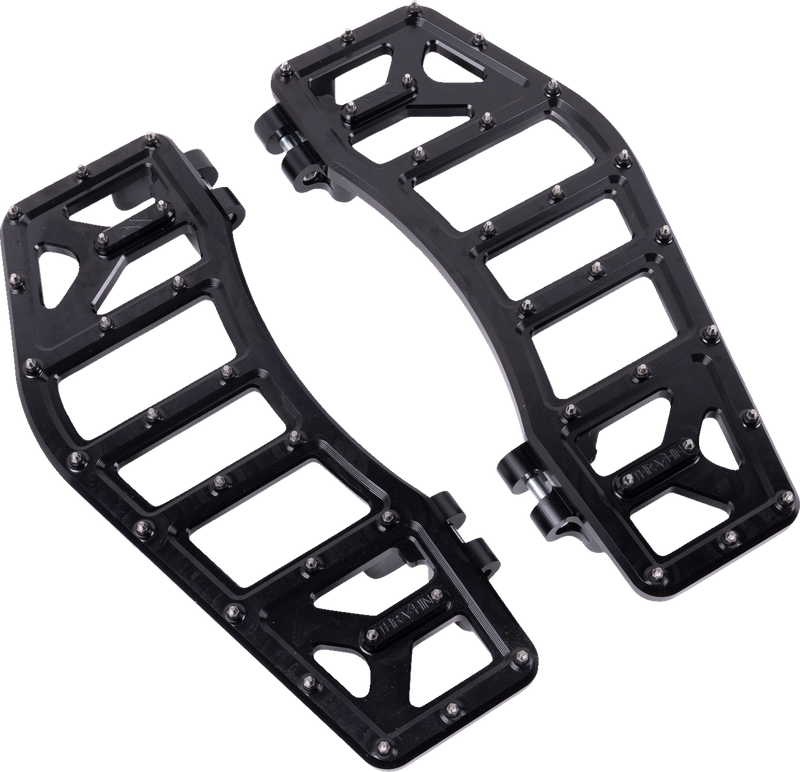 THRASHIN SUPPLY CO. Aggressor Floorboards - Black TSC-2219-1
