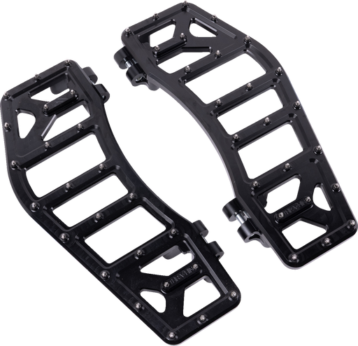 THRASHIN SUPPLY CO. Aggressor Floorboards - Black TSC-2219-1