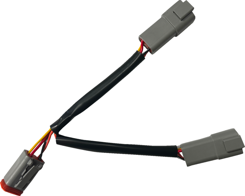 CUSTOM DYNAMICS Dual Accessory Adapter CD-4PIN-Y