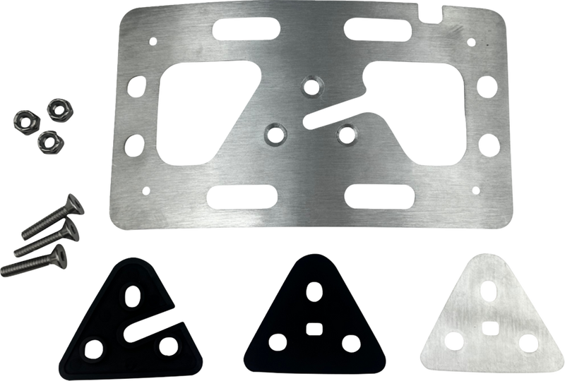 CUSTOM DYNAMICS License Plate Mount - Low-Profile CD-LWPM-KIT