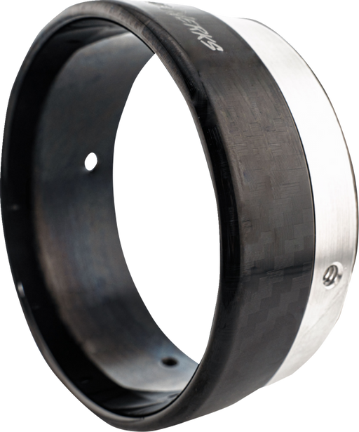 KHROME WERKS Exhaust End Cap - Billet Cut Tip - Digital Camo - 4-1/2" 200881p