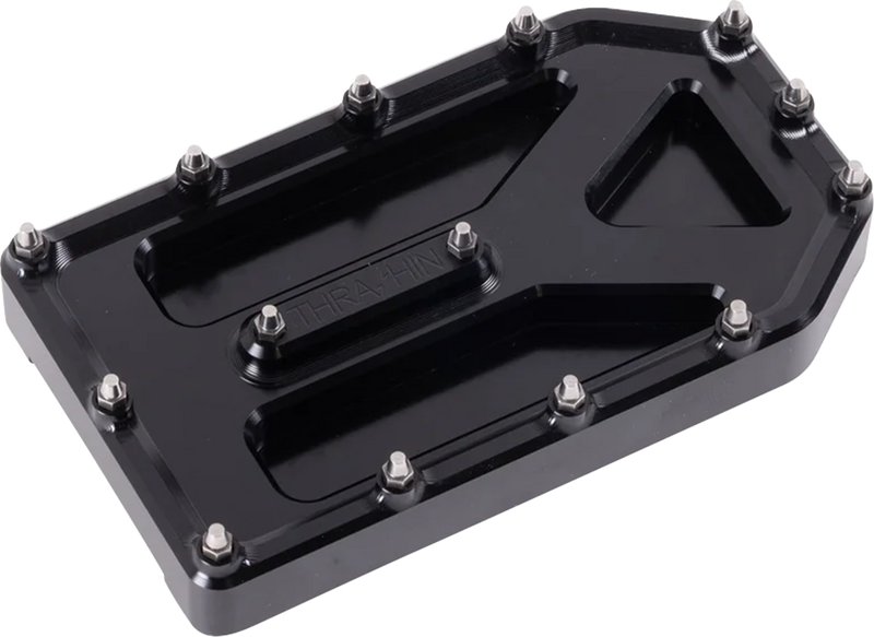 THRASHIN SUPPLY CO. Aggressor Brake Pedal Pad - Black - Touring TSC-2220-1